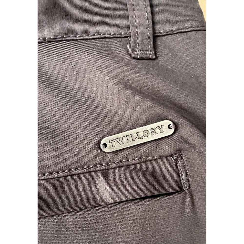 Twillory Performance Pants Men 36x32 Charcoal Gray Tailored Fit Technical Fabric
